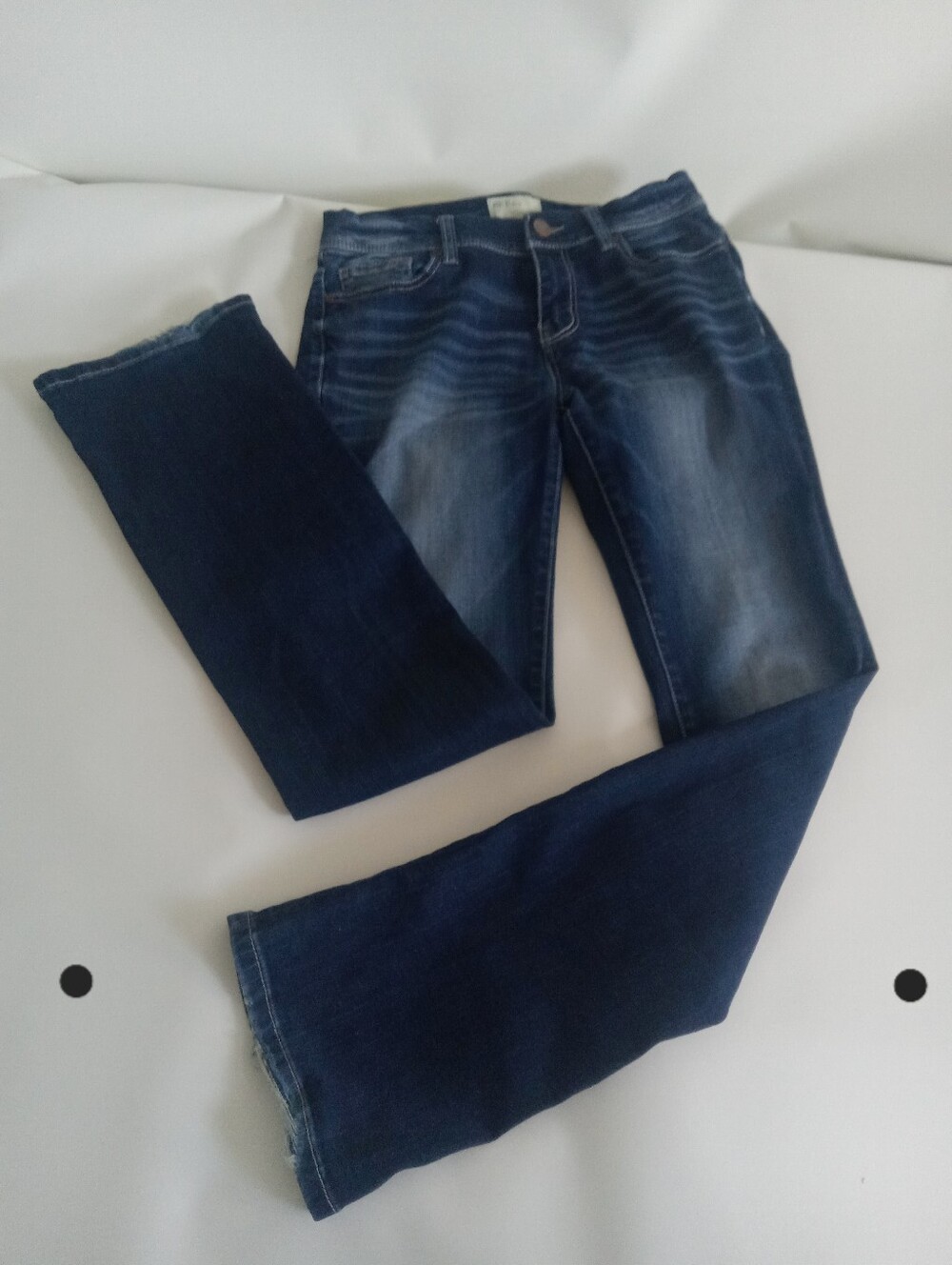 BKE Buckle Stella Tailored Bootcut Jeans Womens 27Rx31.5 Blue
